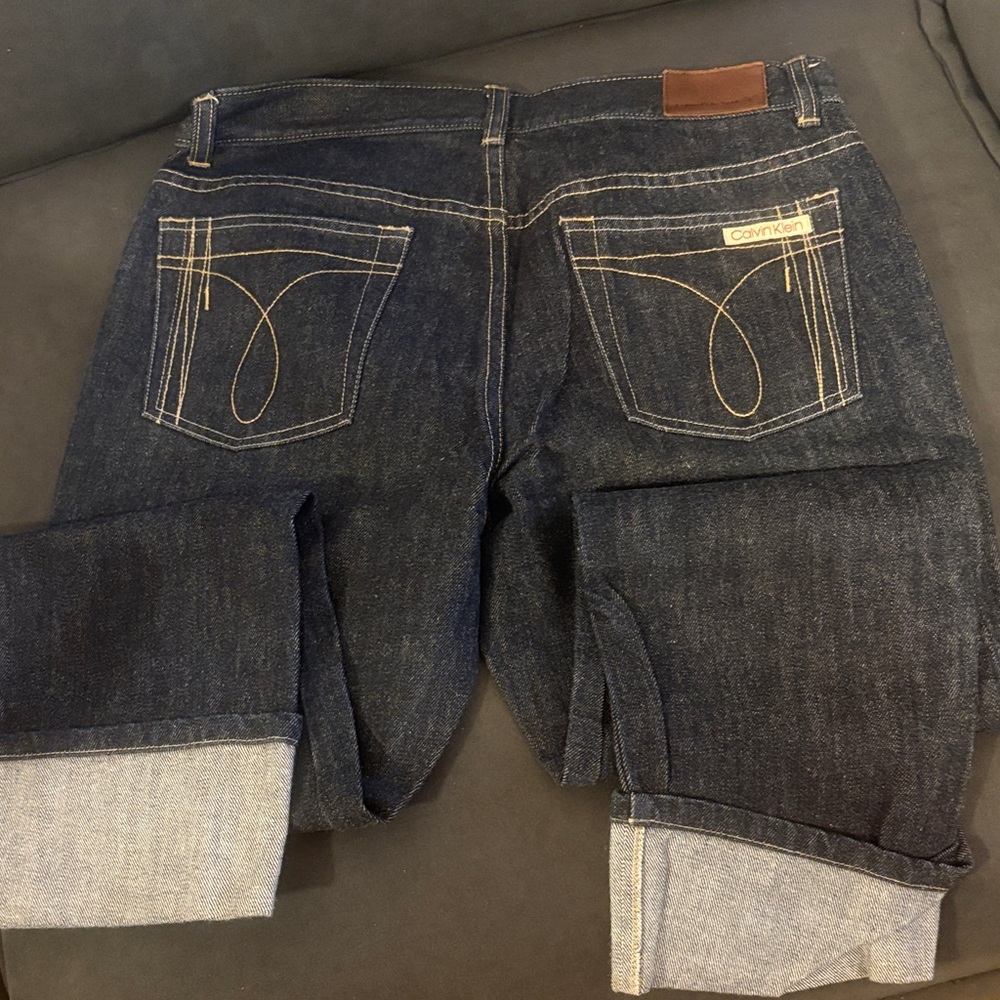 Calvin Klein Men's Indigo Relaxed Jeans